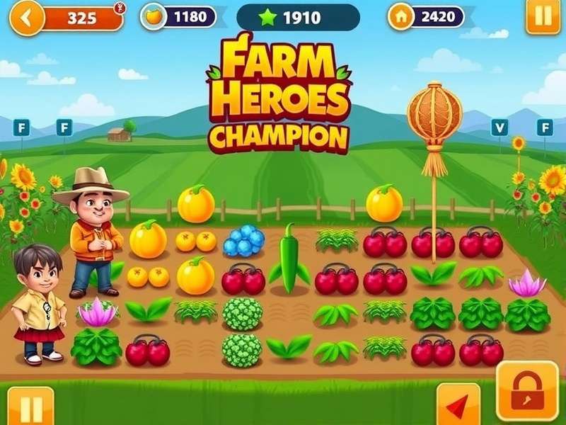 Farm Heroes Champion level objectives and special items